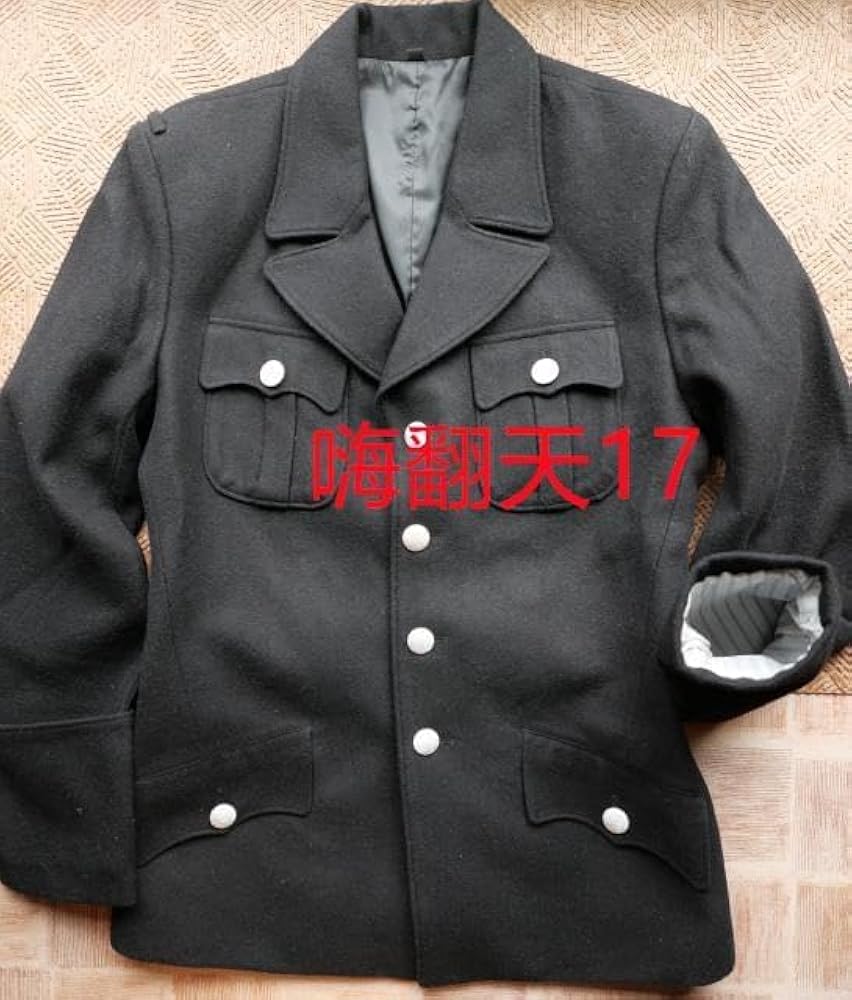 Amazon.co.jp: [Wo Wo 商贸] ドイツ軍 軍服風 親衛隊黒服 通常